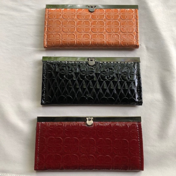 Three new Wallet red black and brown - Picture 2 of 6